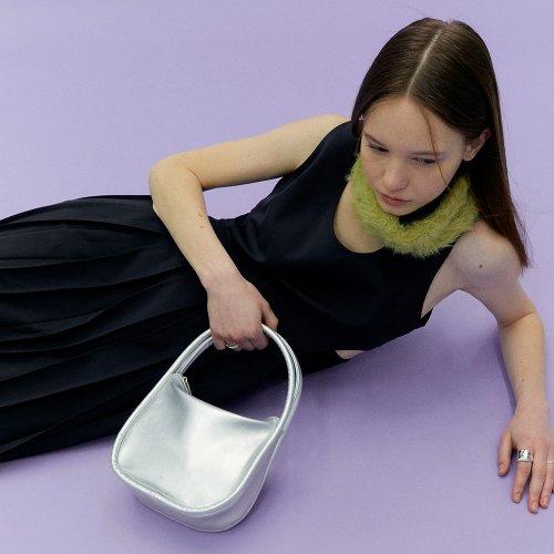 oval bag (silver)