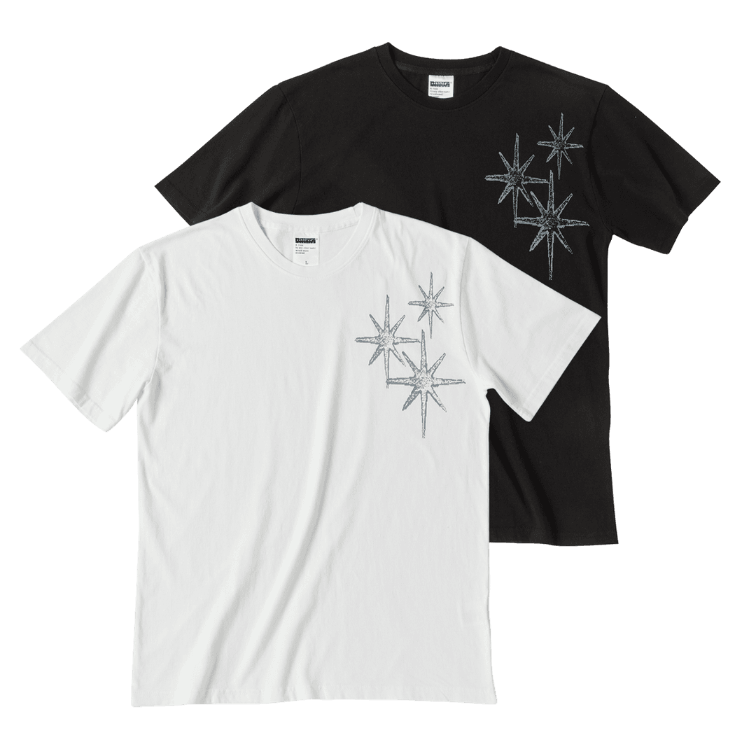 언타이틀 스테리나잇 투팩 워시 숏 슬리브 [블랙/화이트]