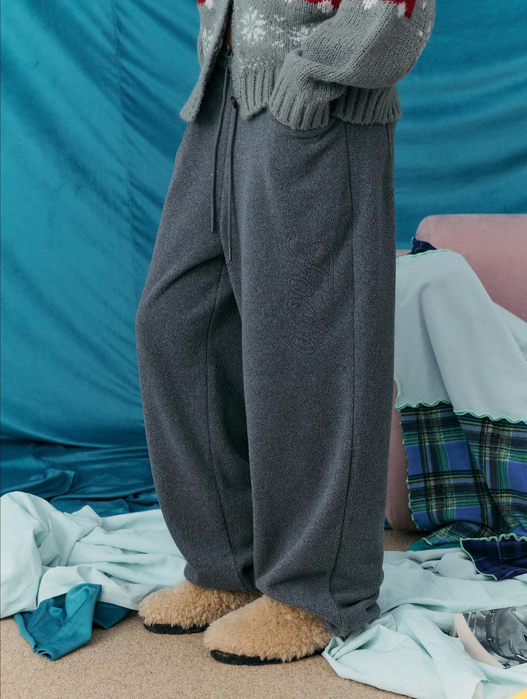 [3rd] Underspoke fleece pants - charcoal