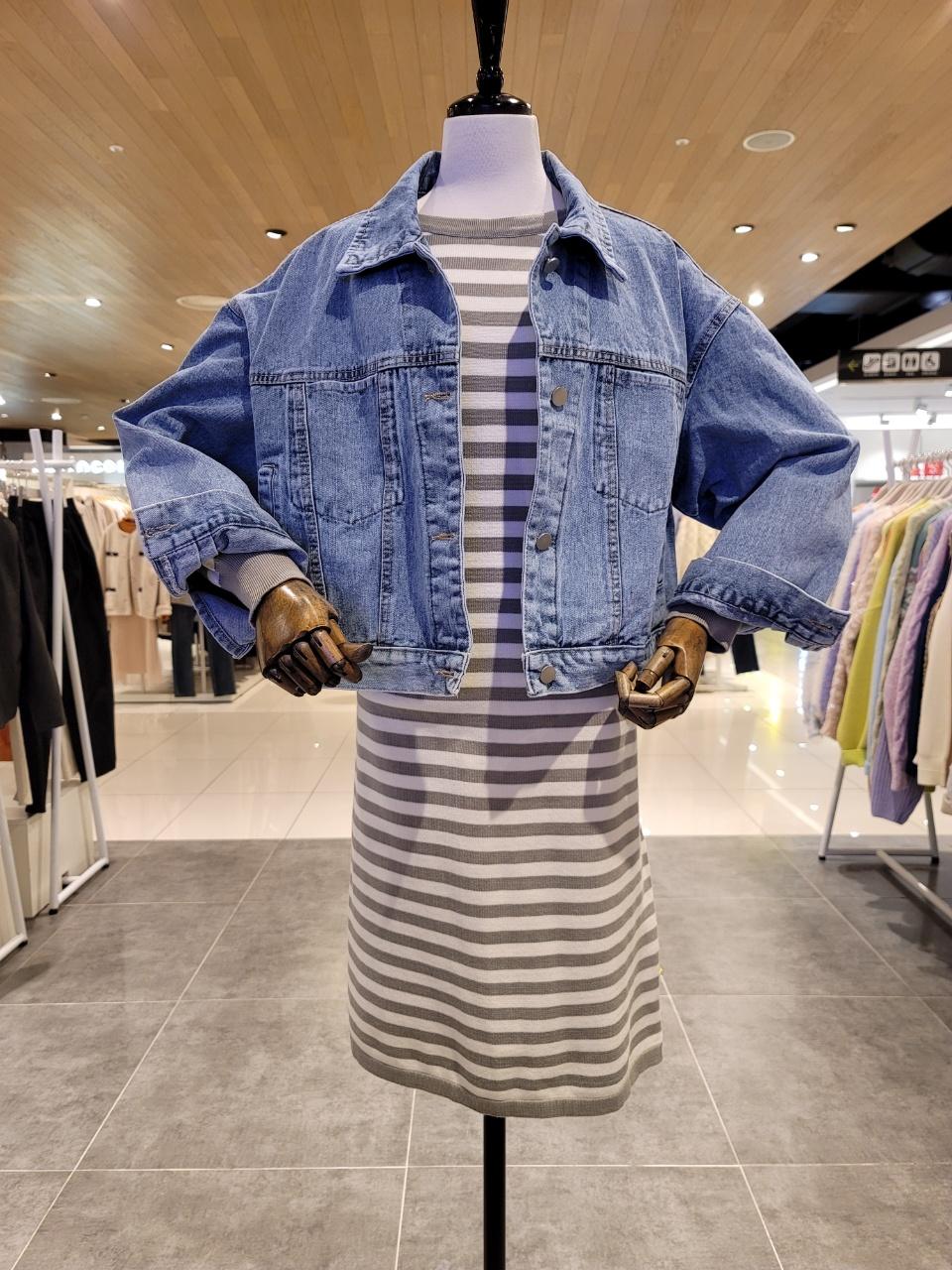 [나인스텝]숏데님자켓 N22DM2104