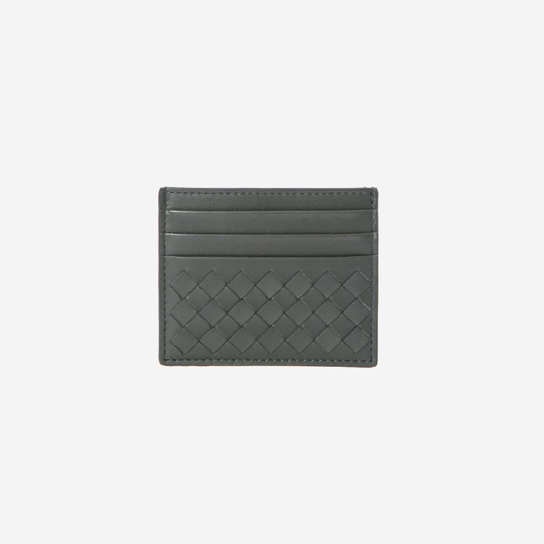 Bottega Veneta Credit Card Case Grey