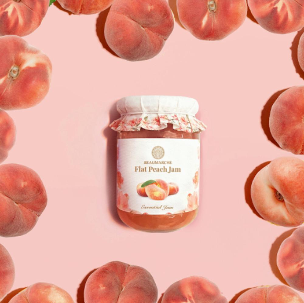 납작복숭아 잼 리얼 핑크빛 도넛복숭아 과일잼 선물세트 [원산지:국산(경상북도 영천시)]