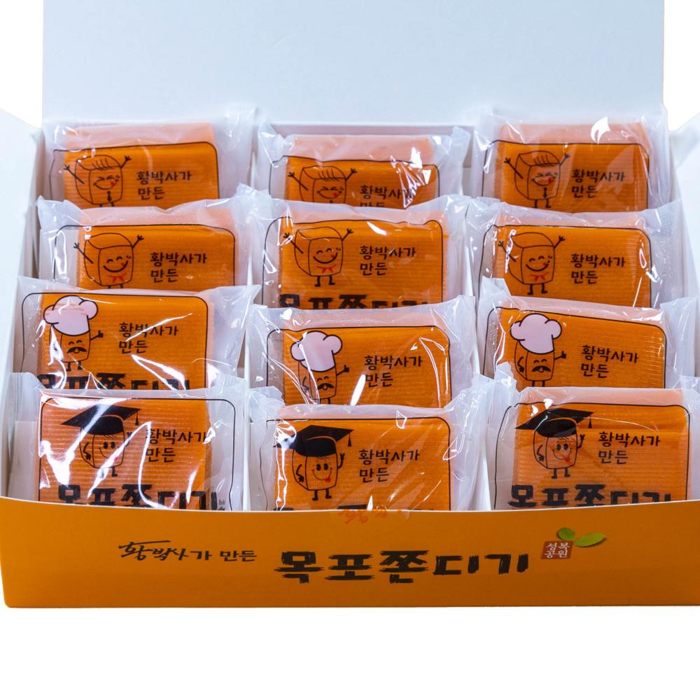 놀면뭐하니 생생정보 추억의간식 목포 밥통 쫀드기 황박사 쫀디기 쫀득이 1박스 12개 [원산지:국산(충청북도 청주시 흥덕구)]
