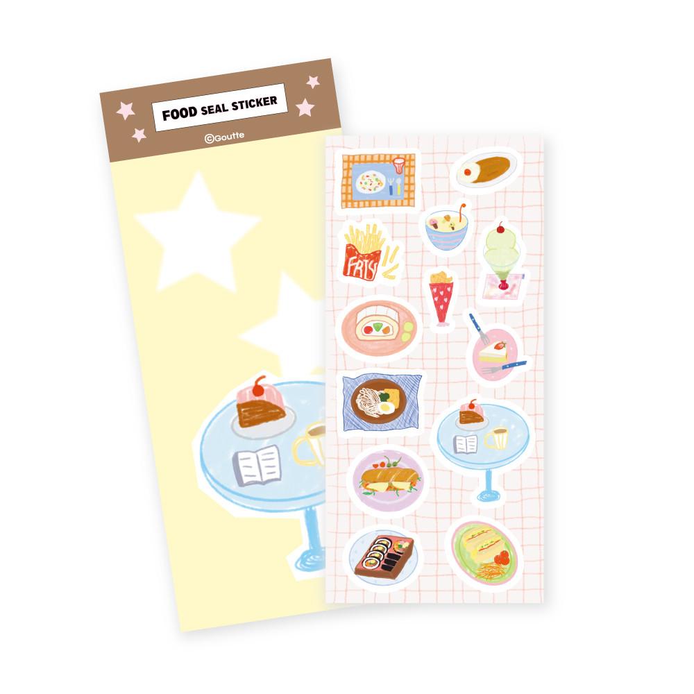 FOOD Seal Sticker