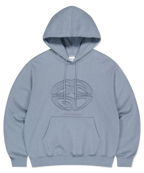 RAW CUT HOODIE BLUE(MG2ESMM403A)