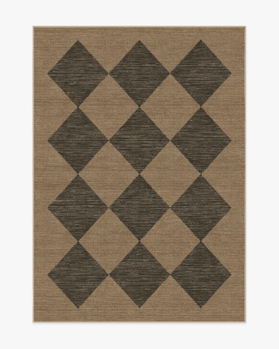 goop Salerno Soft Black Re-Jute Rug | Ruggable