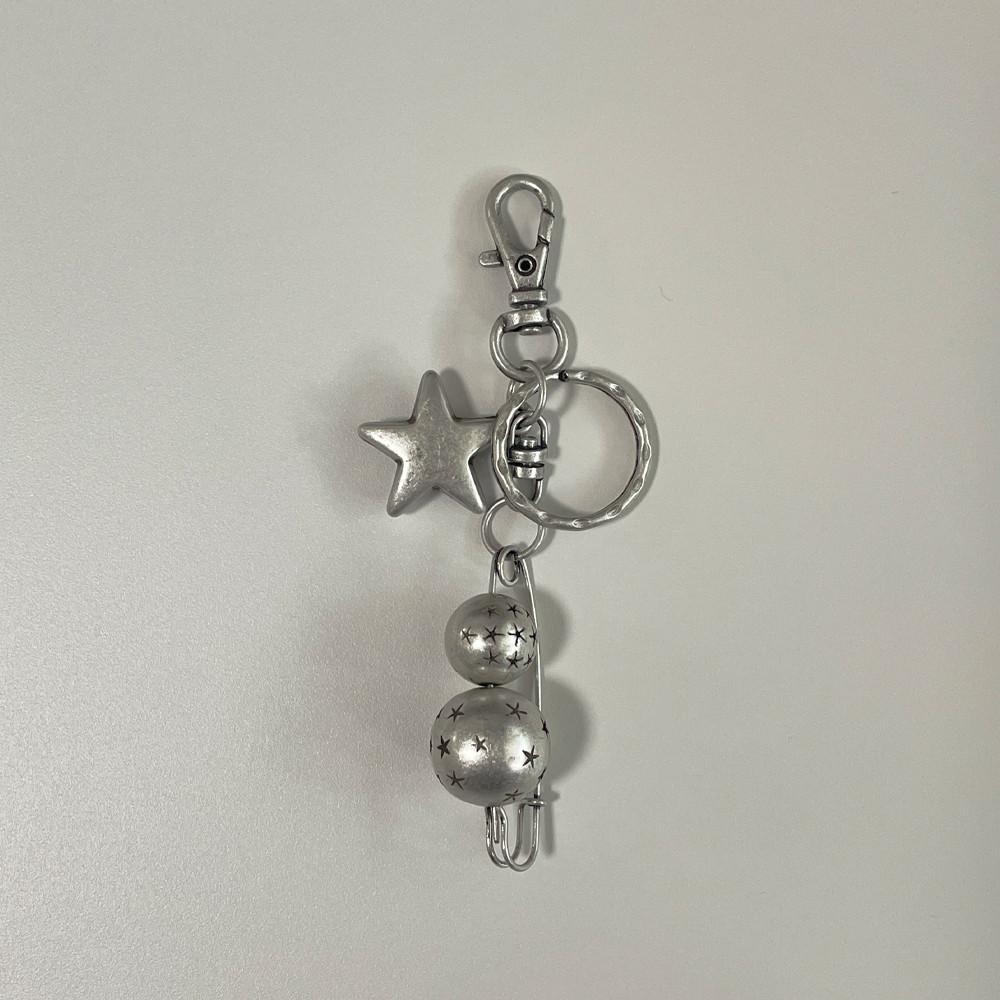[equope/에콰웁] three star clip keyring