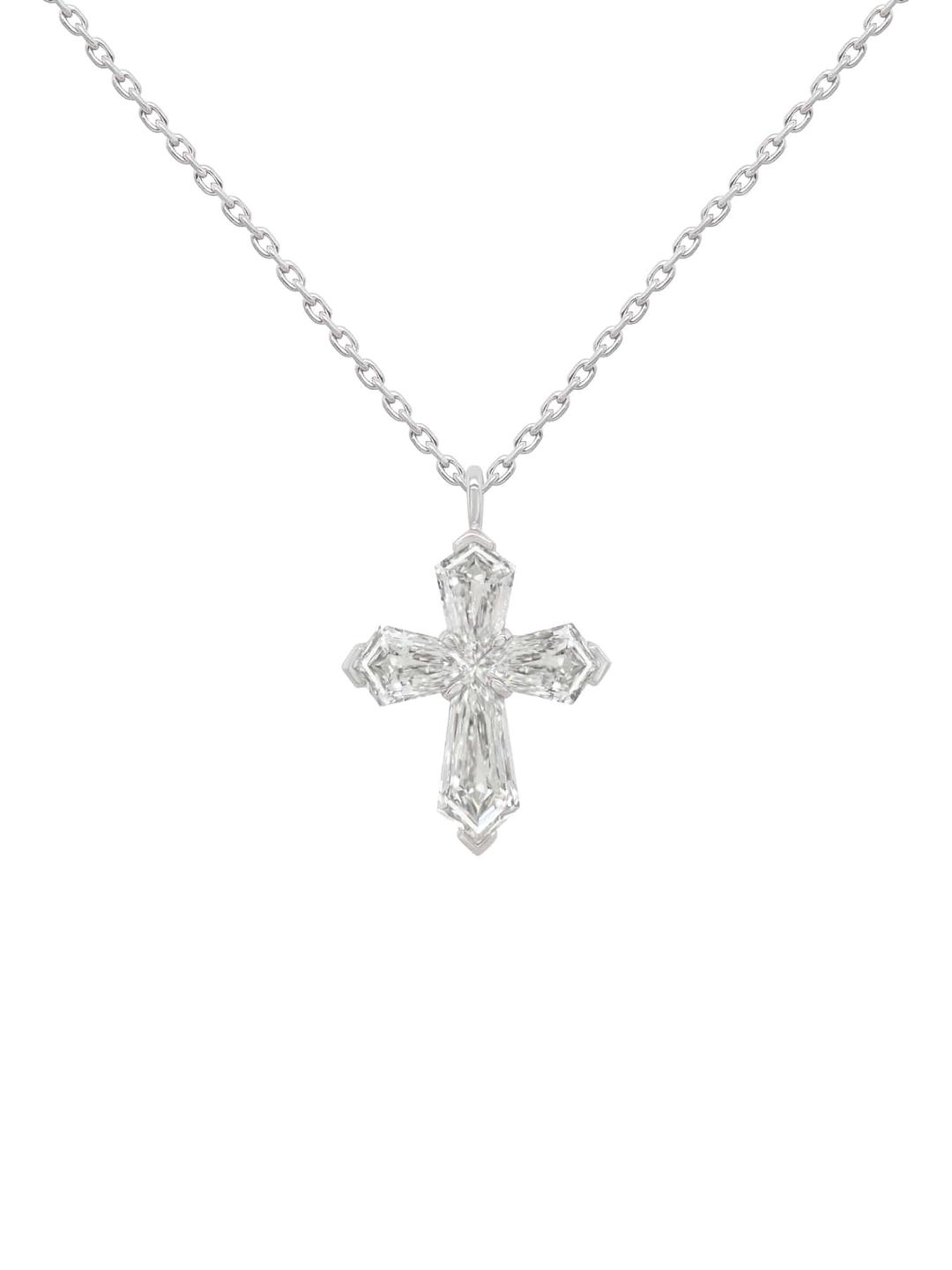 [ONLY ONE] ANTIQUE CROSS NECKLACE
