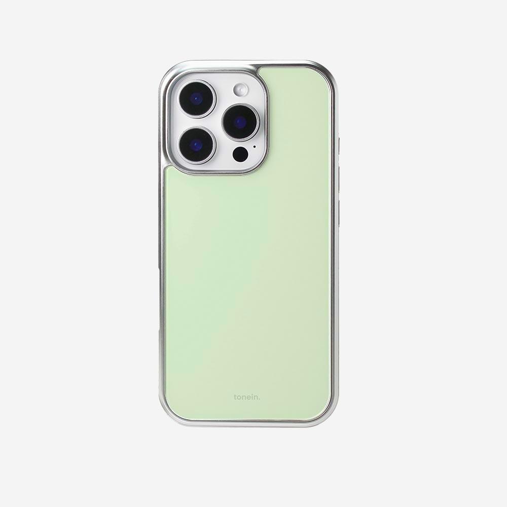 [맥세이프 실버 범퍼] Tonein Light Grayish Green 라이트 그레이쉬 그린 (글로시)