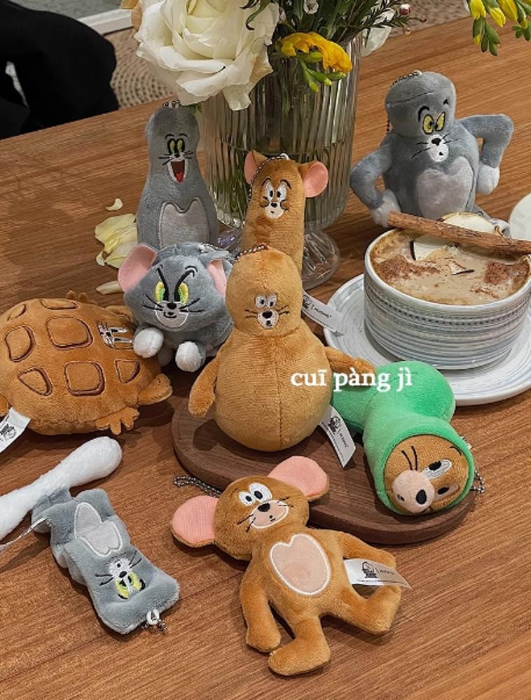톰과 제리 인형 키홀더 재미있는 키링 가방고리 열쇠고리 11종