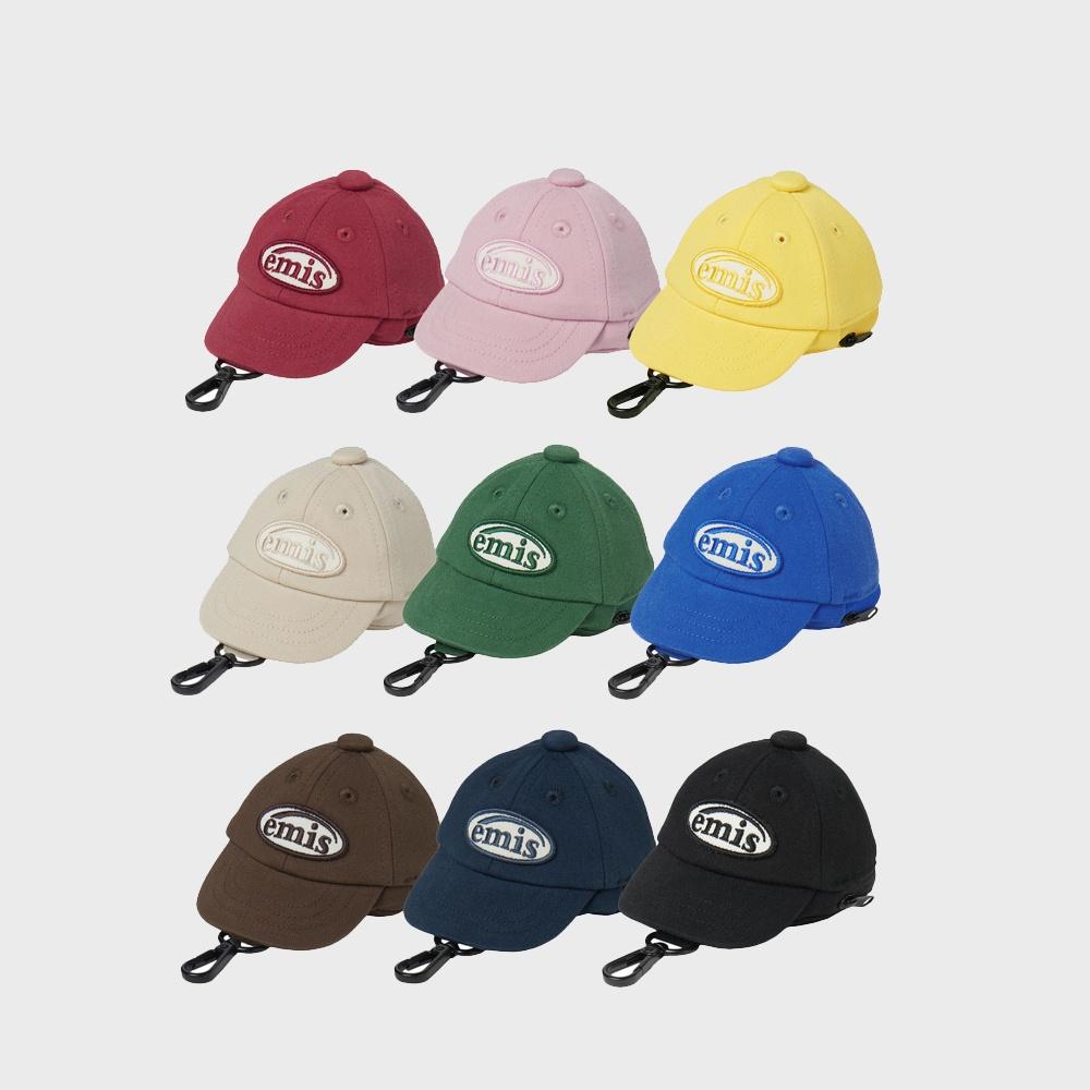 BALL CAP POUCH KEYRING