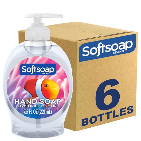 Softsoap 리퀴드 핸드솝 아쿠아리움 시리즈 7.5 Fl oz 6팩