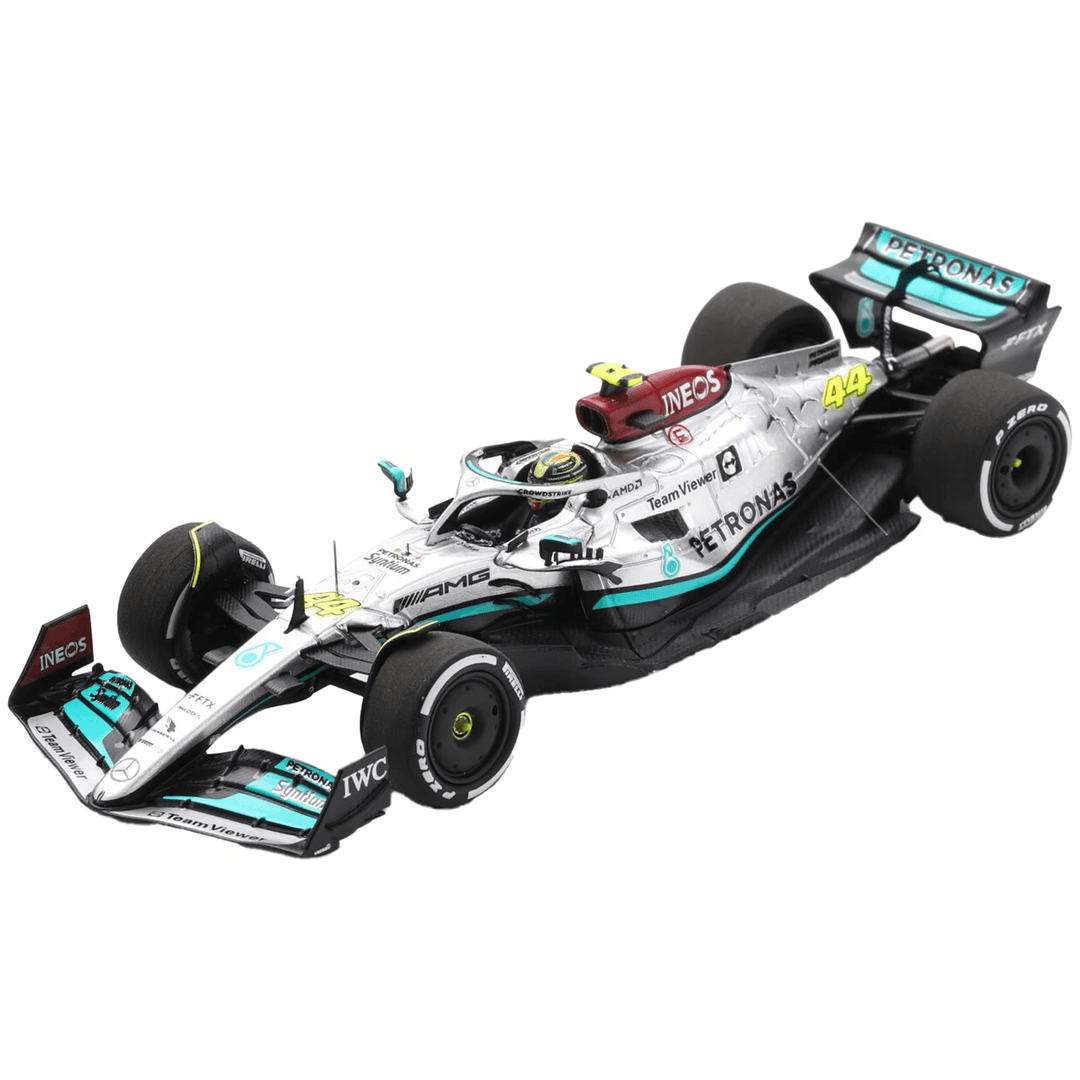 Mercedes AMG Petronas F1 No.44 W13 E Performance - 300th GP - Lewis Hamilton 1:43 Spark Model