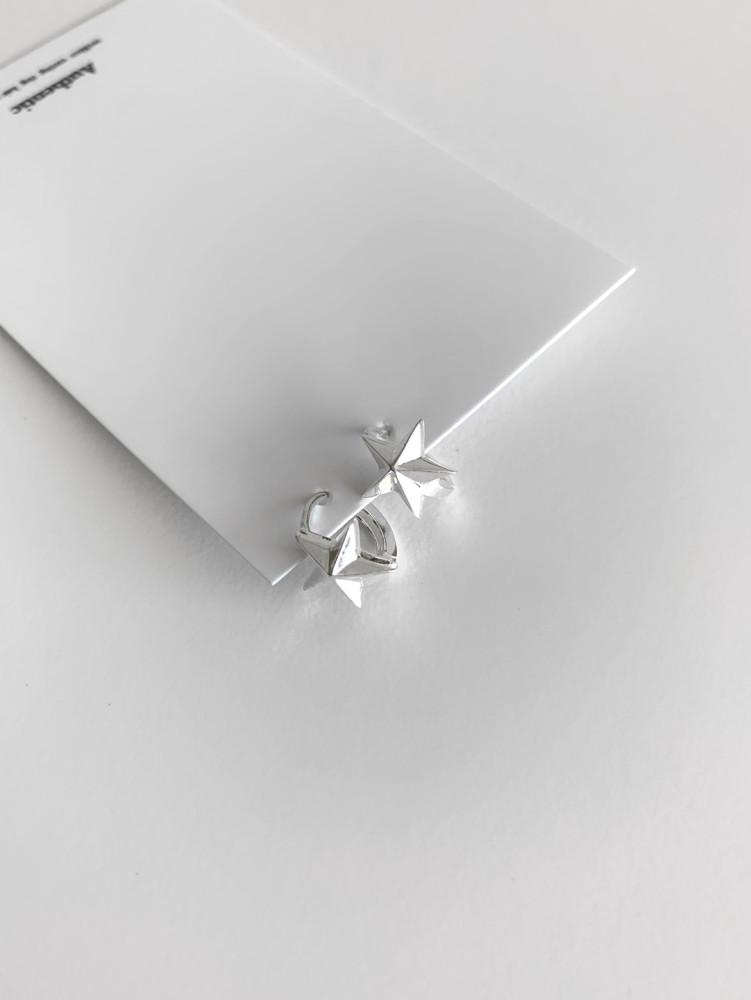 (silver925)﻿ star one-touch earring 별 원터치 귀걸이