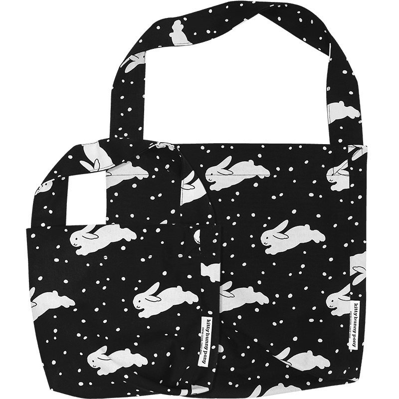 Snow Bunnies Hobo Bag 스노우 버니즈 호보 백