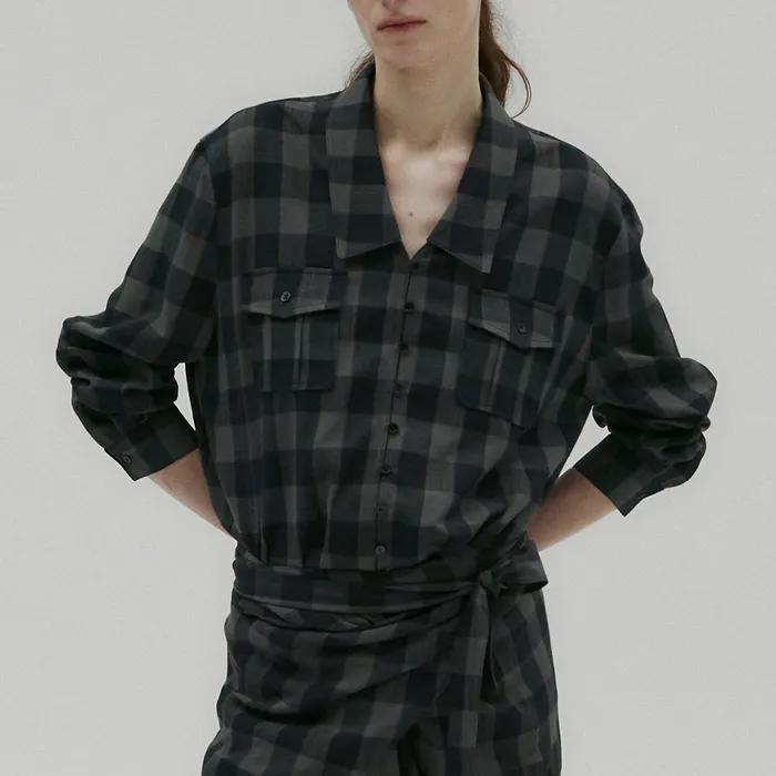 POCKET BUTTON CHECK SHIRTS [CHECK]