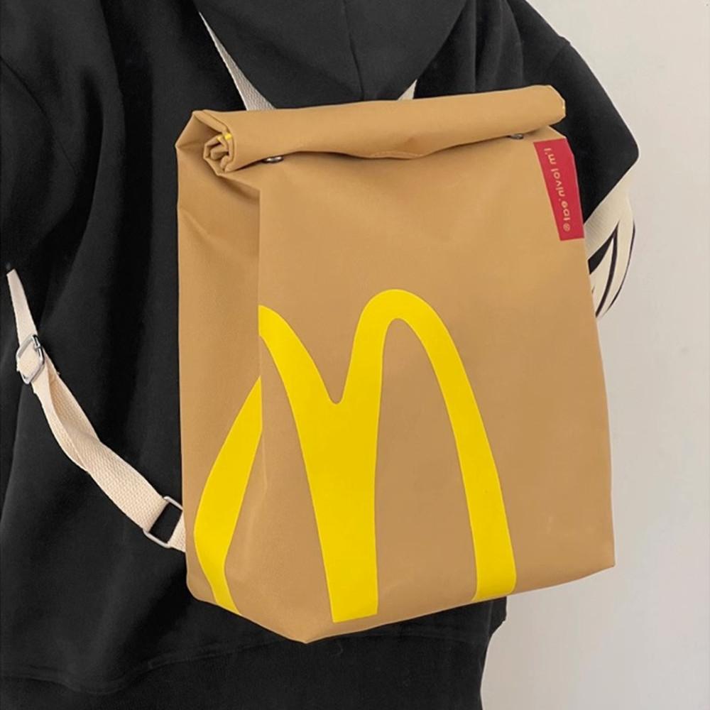 맥도날드 가방 맥날 백팩 유니크한 특이한 재미있는 책가방 재미있는