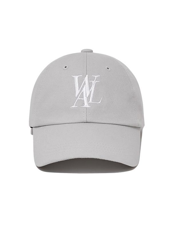 Signature Logo ball cap - SMOKE GREY