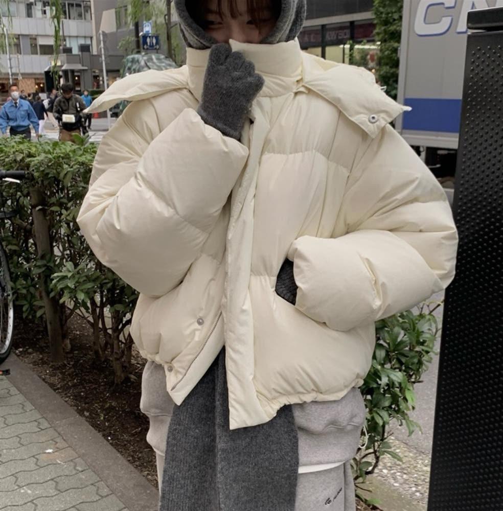 [뮤즈] le butter 르버터 24fw 버터 덕 후드 패딩 (2color)