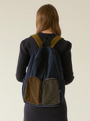 Multi Pocket Backpack_Navy