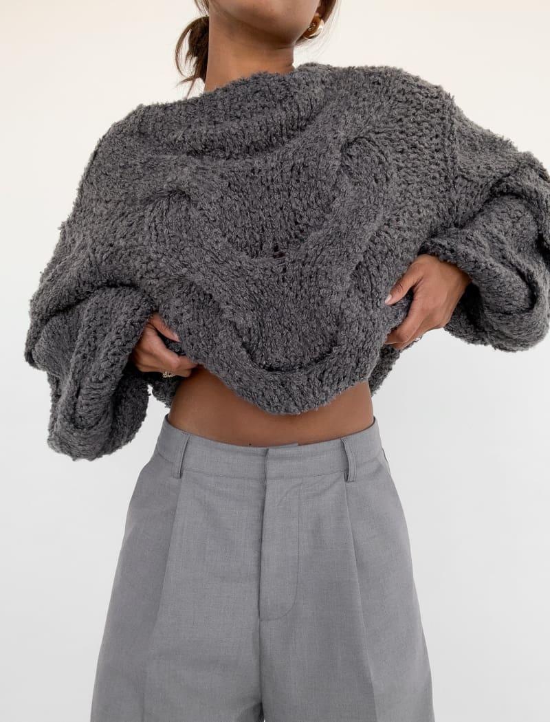 Nonna Sweater | Charcoal - S/M