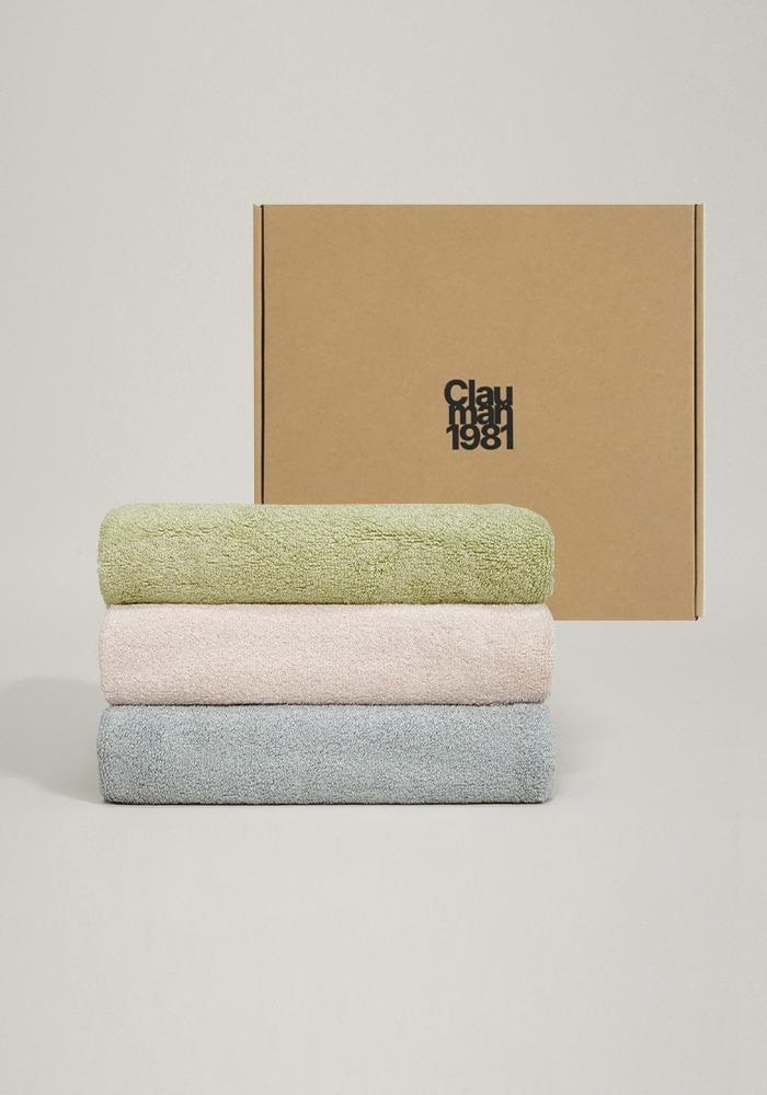 [기간한정(~12/13)][3P][선물포장] 시그니처 뱀부 호텔수건