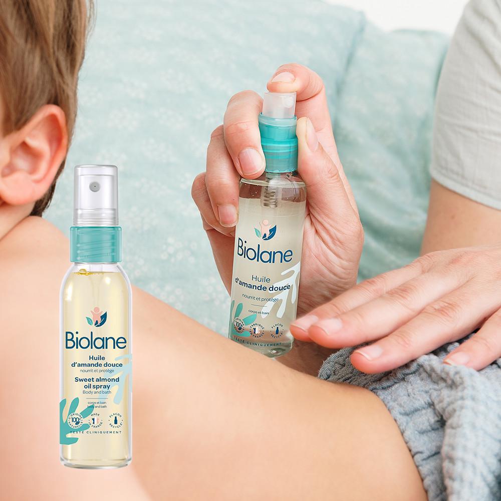 비올란 고보습 스위트 아몬드오일 천연 유기농 베이비 신생아 바디 마사지 : 온누리스토어