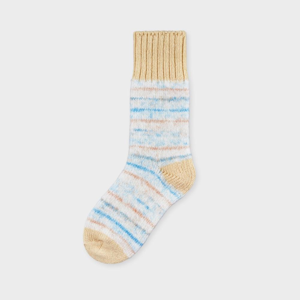 wool mixed stripe yellow