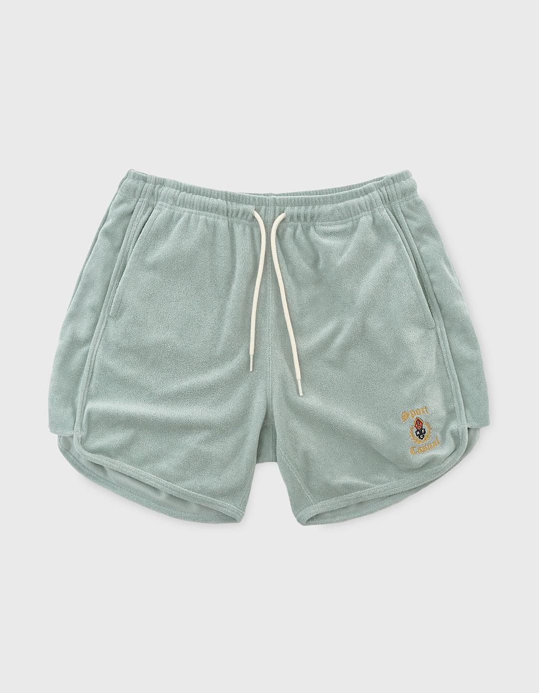 S&C CREST TOWEL SHORTS / Jade