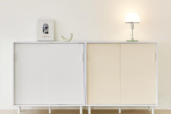 [10%쿠폰] 리브 E0등급 슬라이딩수납장/주방수납장 BIG SALE