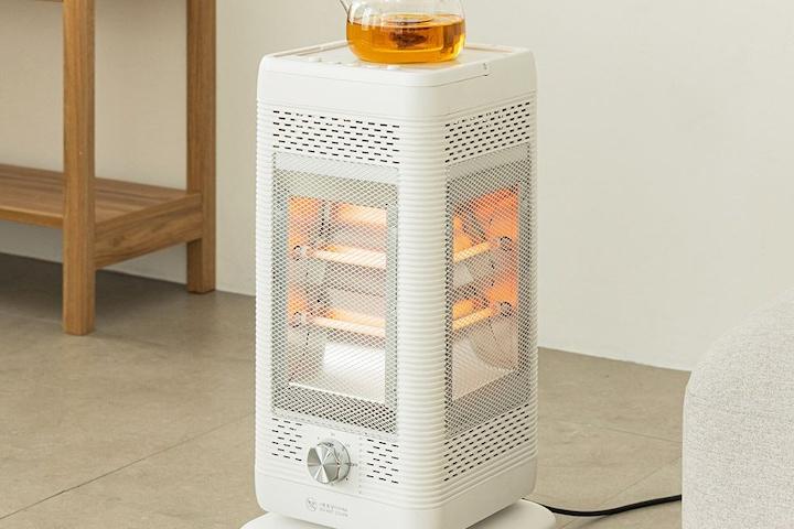 신일 프리미엄 오방향 절전형 분리형 전기히터 오방난로 상부 데우기 열판채용