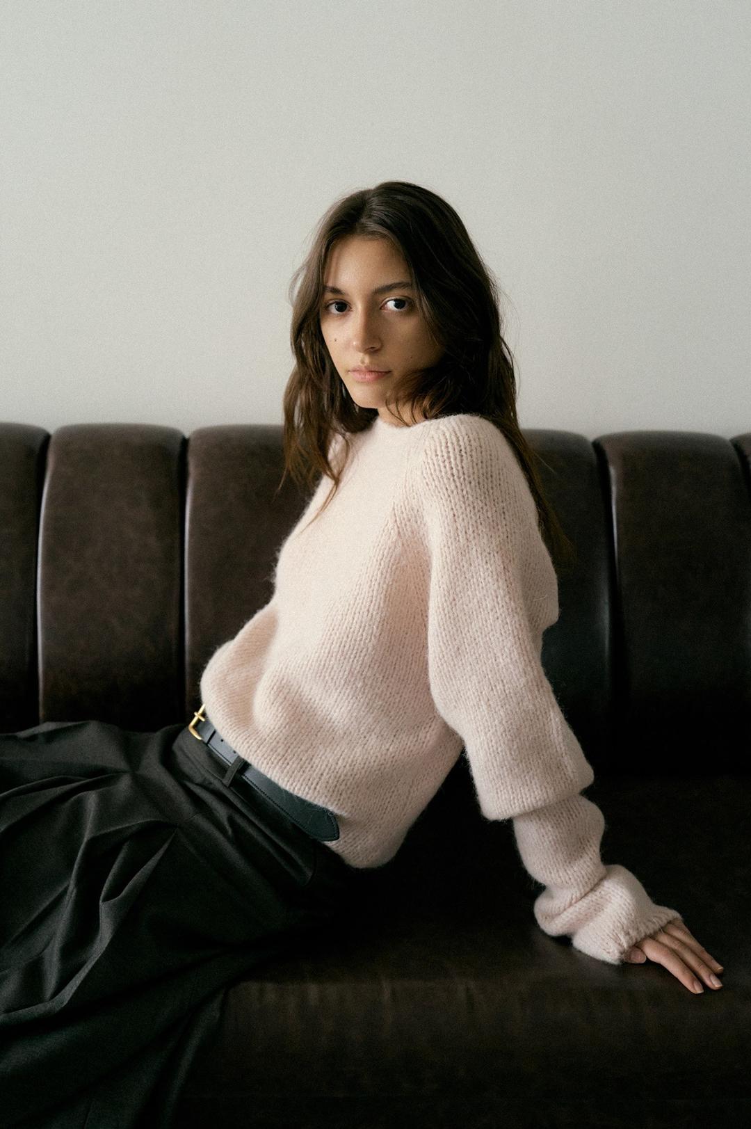 [2nd] Alpaca Pastel Knit_Pink