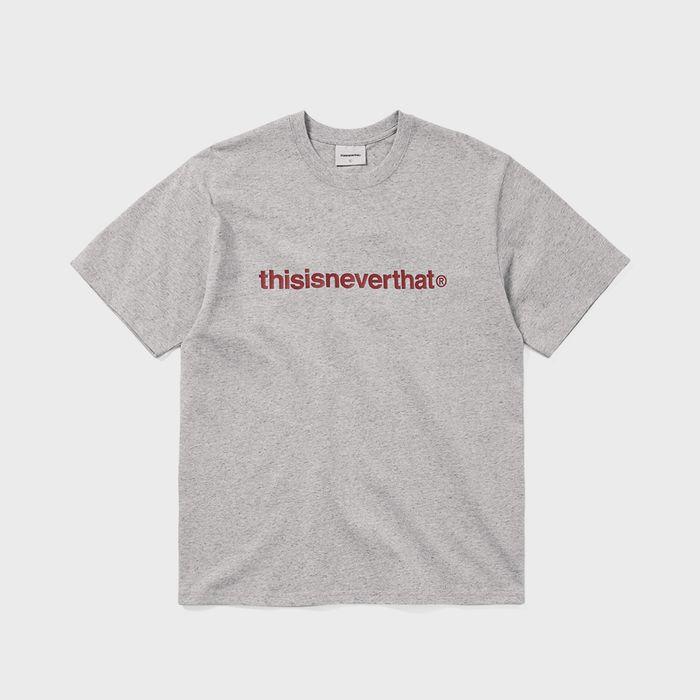 T-Logo Tee Heather Grey