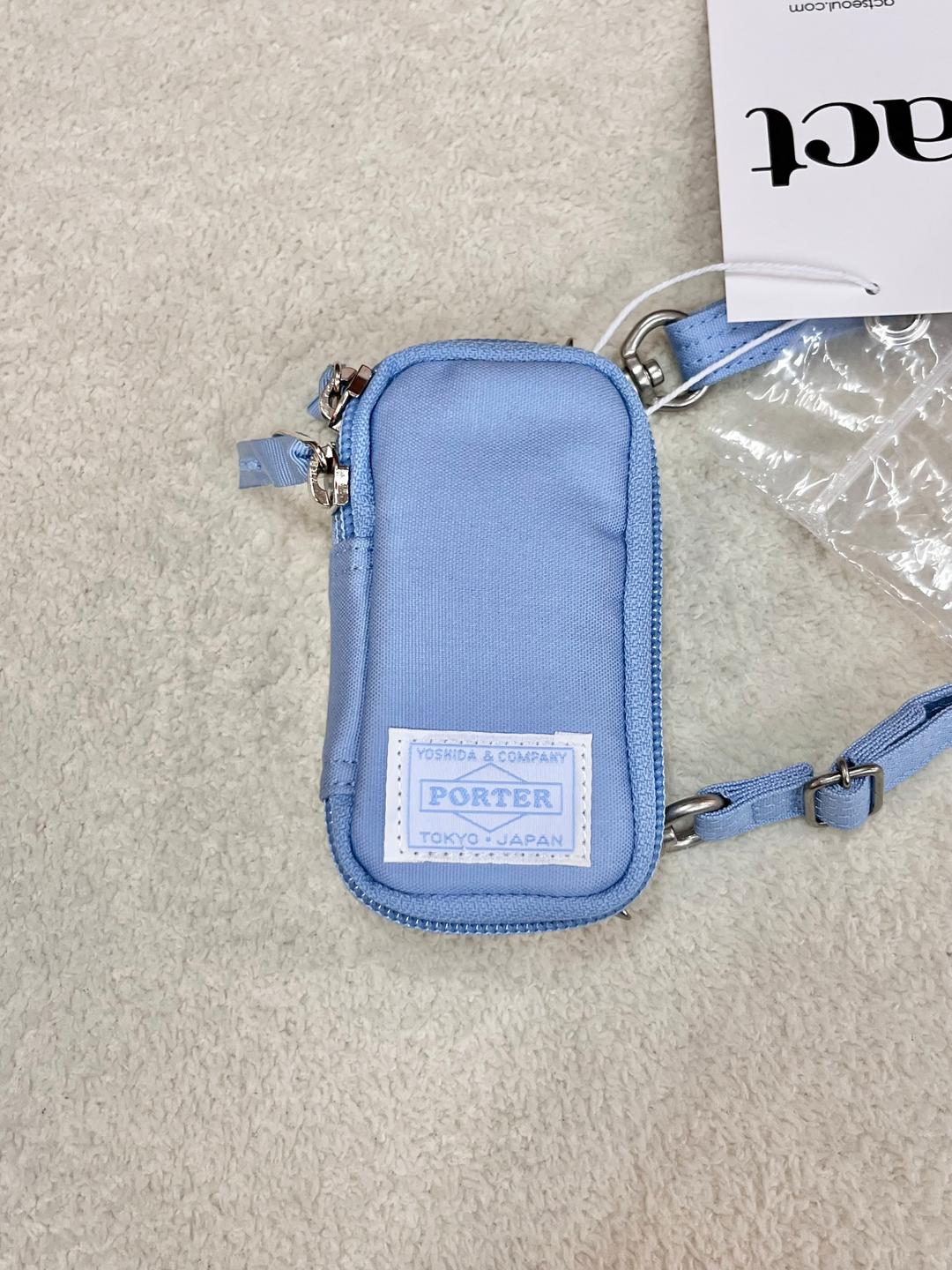 PORTER crossbody wallet blue