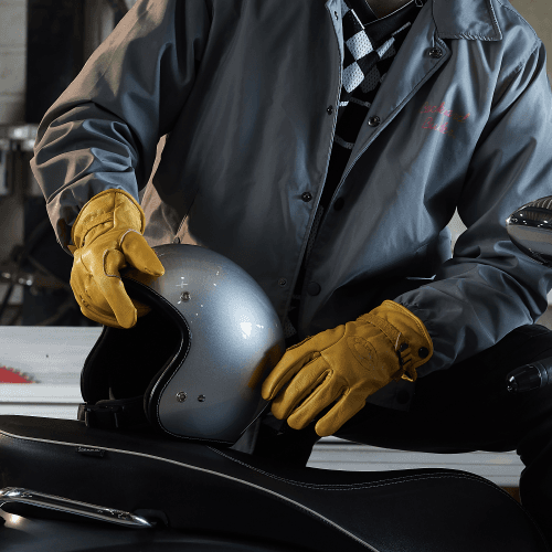 카이맨코리아 1304 소가죽 방수장갑 (오토바이, 작업, 캠핑, 레져스포츠)