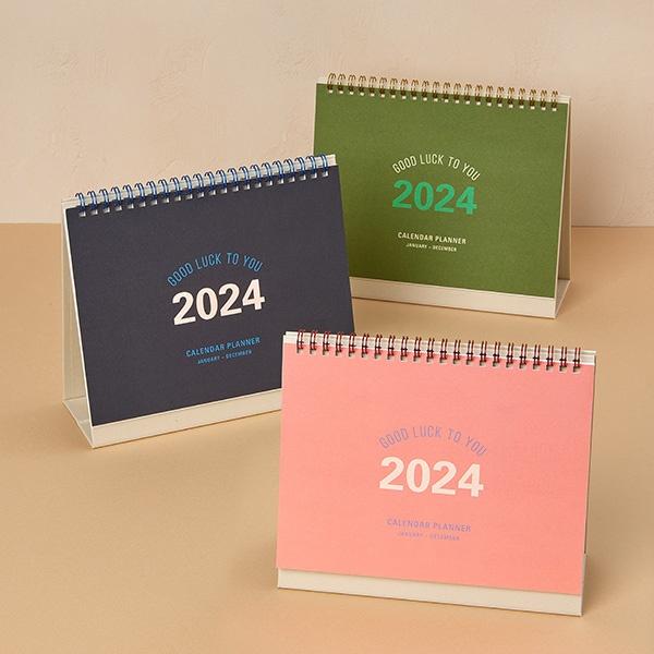 (2024 날짜형) 캘린더 플래너 2024_탁상달력