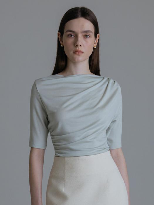 SWAN DRAPE TEE (3colors)
