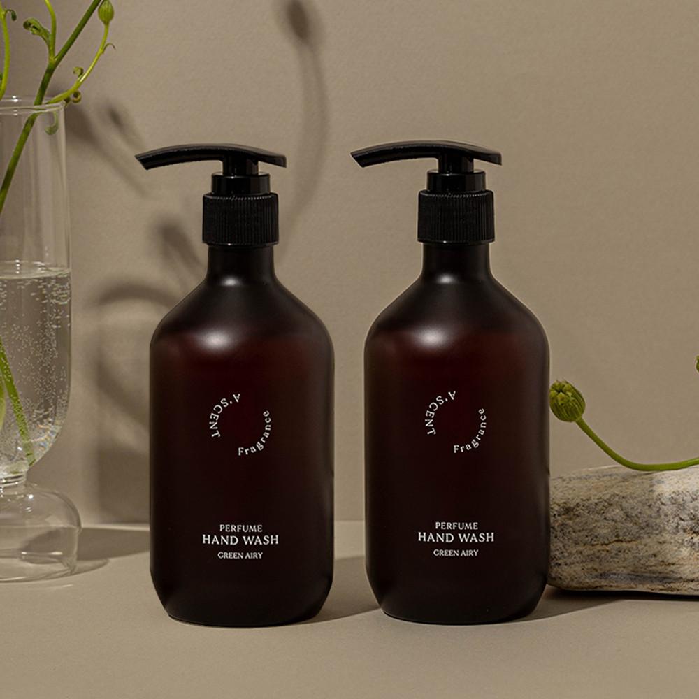 1+1 에이센트 핸드워시 300ml 손세정제 퍼퓸 카페 향기좋은 꽃집향 그린에어리