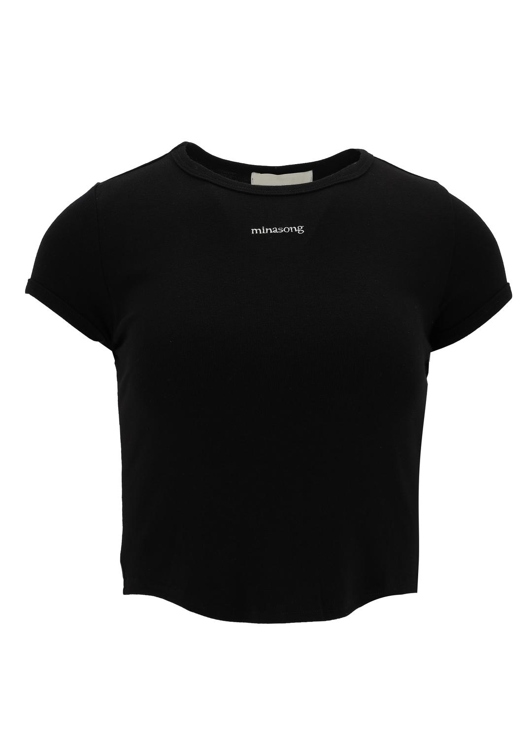 ESSENTIAL BABY TEE - BLACK