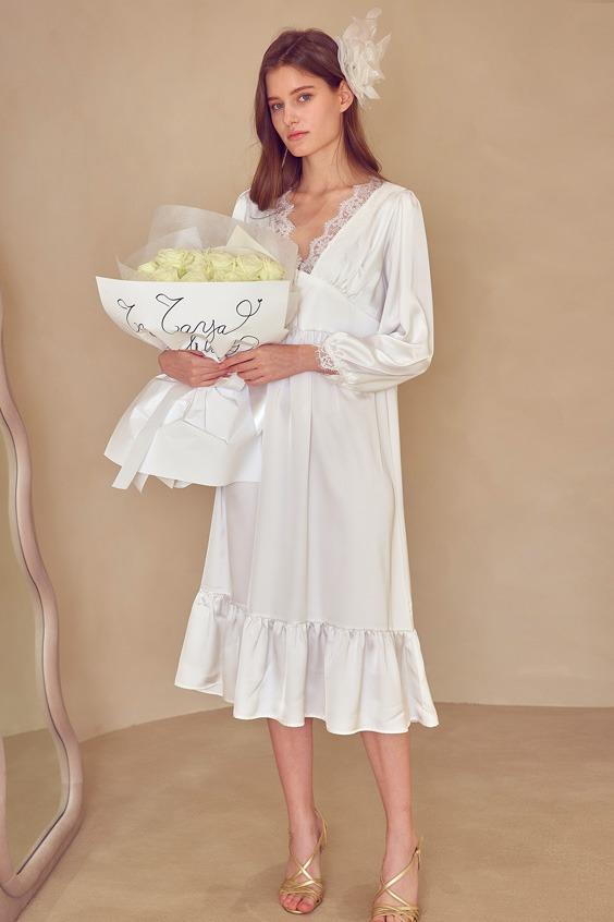 3846-BBSHO 아델린 원피스 Ivory