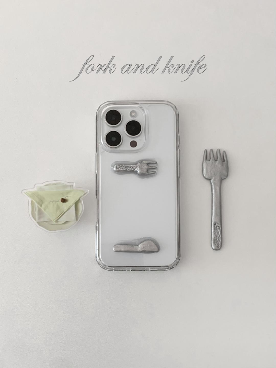 fork and knife (jelly hard)