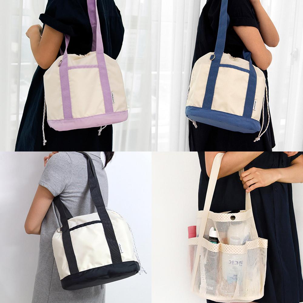 피닉스 PSB-700 투인원 (2in1) 멀티백 수영가방 메쉬 샤워가방+실버스핀폴리백증정