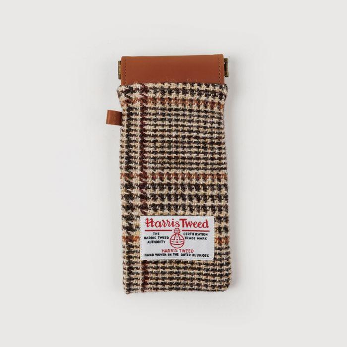 [SPECS SUPPLY] Harris Tweed Eyewear Pouch [Brown]