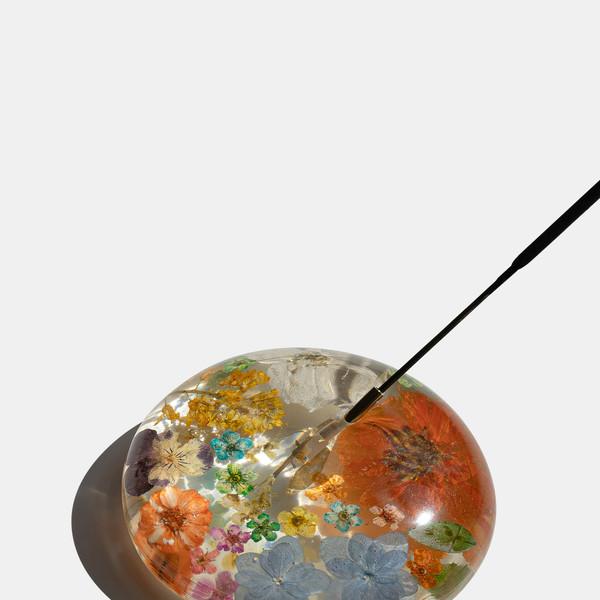 Flower bubble incense holder : 인센스 홀더