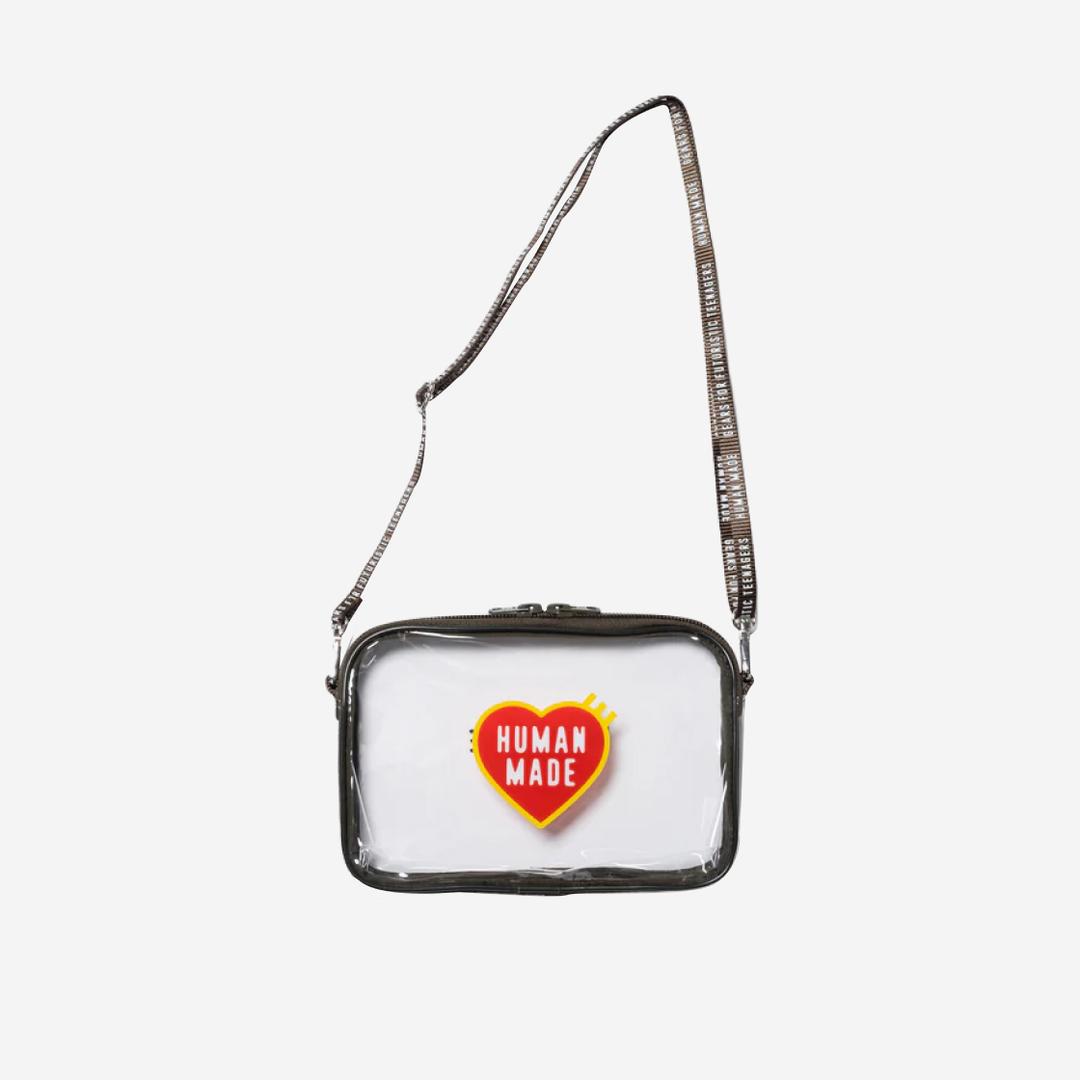 휴먼메이드 Human Made PVC Pouch Medium Clear - 위시버킷