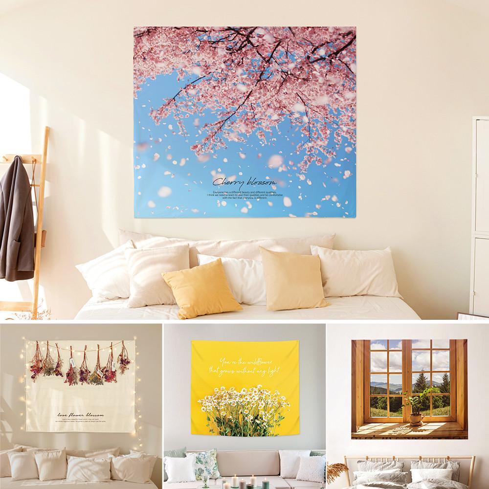 패브릭 포스터 97종 풍경 셀프 거실 인테리어 천 해바라기 액자 150x130