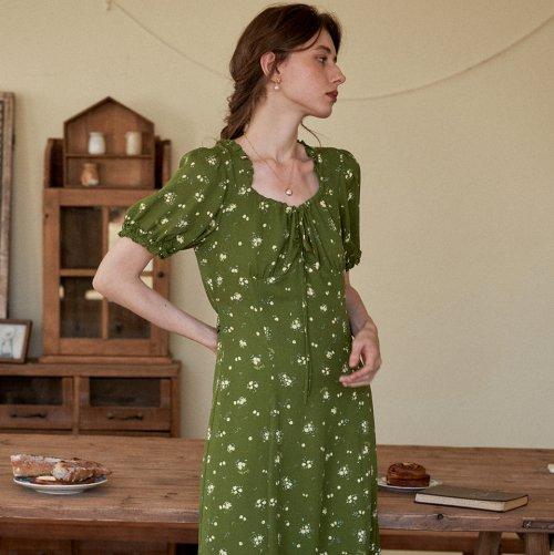 Magnolia Printed Floral Short Dress_3color