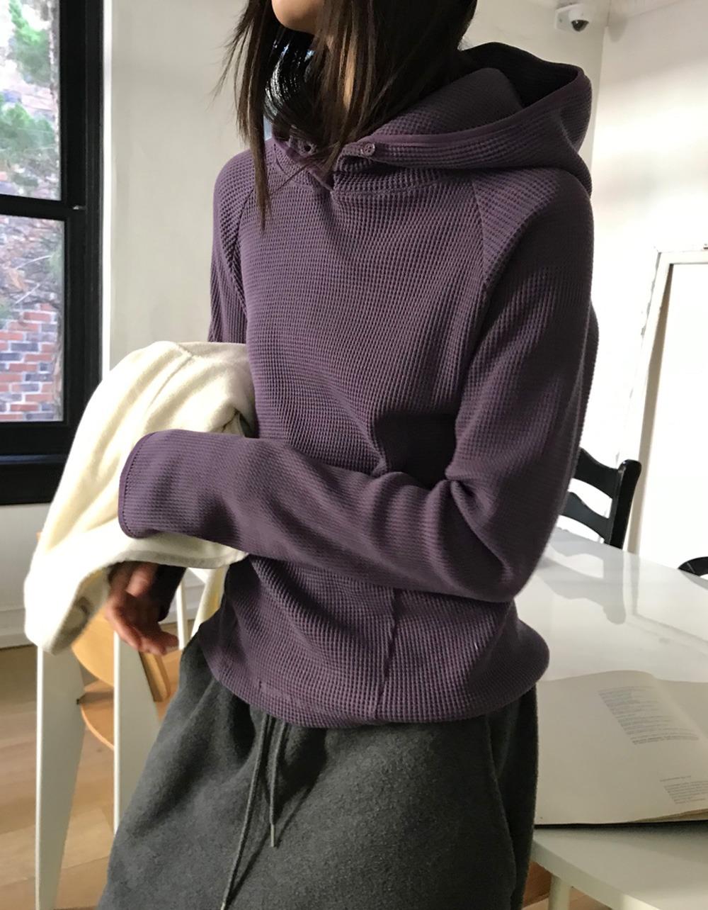 와플 워머 하이넥 HOOD