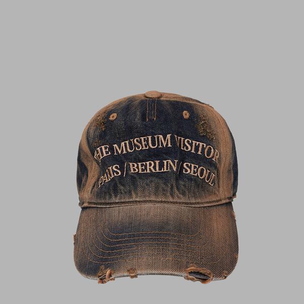 WASHED DENIM BALLCAP (YELLOW BLUE)