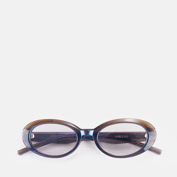 띠어리 넘버 013 - 오로라 프레임, 퍼플 틴트 미러 렌즈